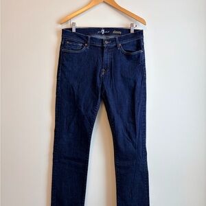 7 For All Mankind Slimmy Dark Wash Jeans